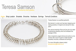 HTML CSS Photography Teresa Samson