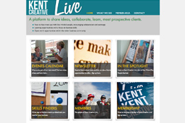 Wordpress CMS Kent Creative Live