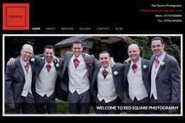 Wordpress CMS Red Square Photography