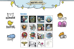 Wordpress CMS Squirl Art