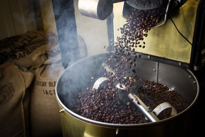 Product Photography - Coffee Roasting