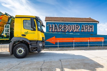 Photography - Skip Lorry - Thanet Waste Services - Folkestone, Kent