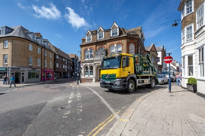 Photography - Skip Lorry - Thanet Waste Services - Whitstable, Kent