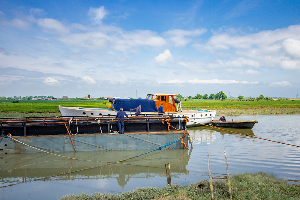 On location with Gardner Marine Diesels