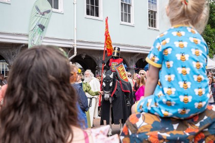 Faversham Millennium Market - Photography - The Black Knight