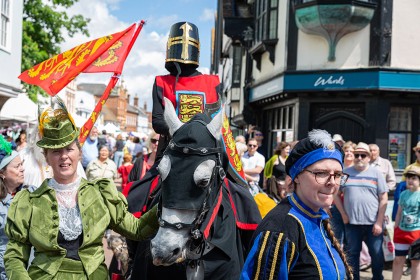 Faversham Millennium Market - Photography - The Black Knight