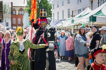 Faversham Millennium Market - Photography - The Black Knight