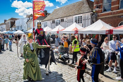 Faversham Millennium Market - Photography - The Black Knight