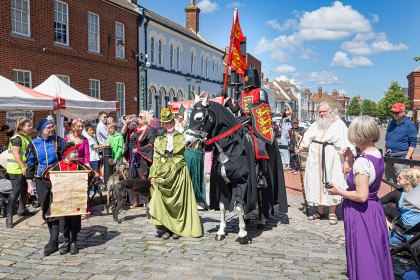 Faversham Millennium Market - Photography - The Black Knight