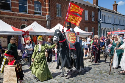 Faversham Millennium Market - Photography - The Black Knight
